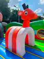 Коммерческий надувной батут «Сафария», 10*10*7,9 м