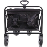 Тележка садовая складная 4 колеса 94*53*54/99см. черная