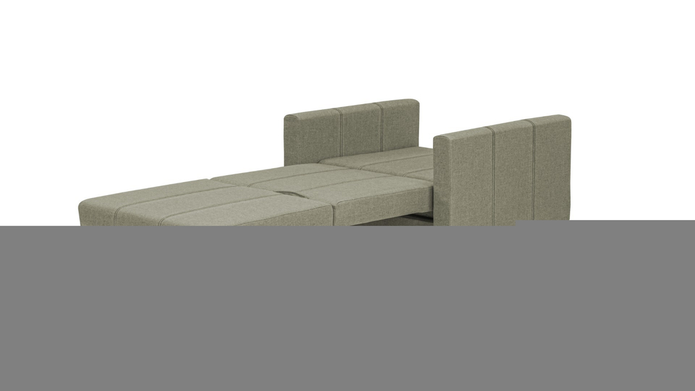 Кресло-кровать Уют Лайт Strong Plus 01 95*84*82 см, Серый Рогожка Выкатной Фиеста