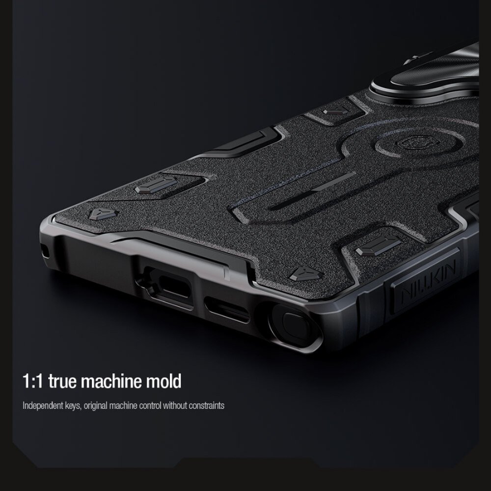 Противоударный чехол с защитой камеры Nillkin CamShield Armor PROP Case для Samsung Galaxy S25 Ultra