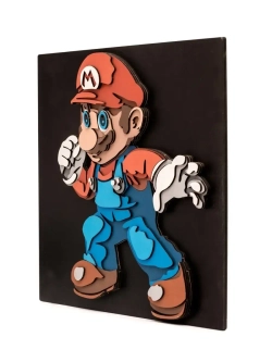 3D Картина по номерам Супер Марио, игра Super Mario