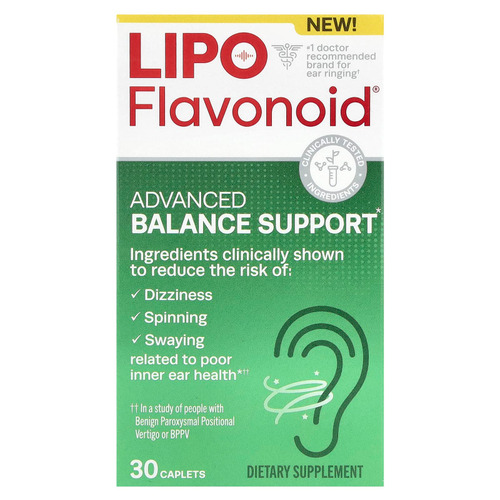 Lipo-Flavonoid, Улучшенная поддержка баланса, 30 капсул