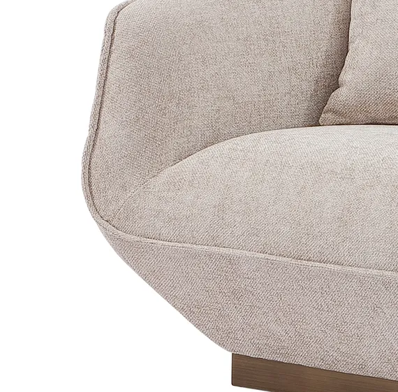 Кресло Crystal, серое