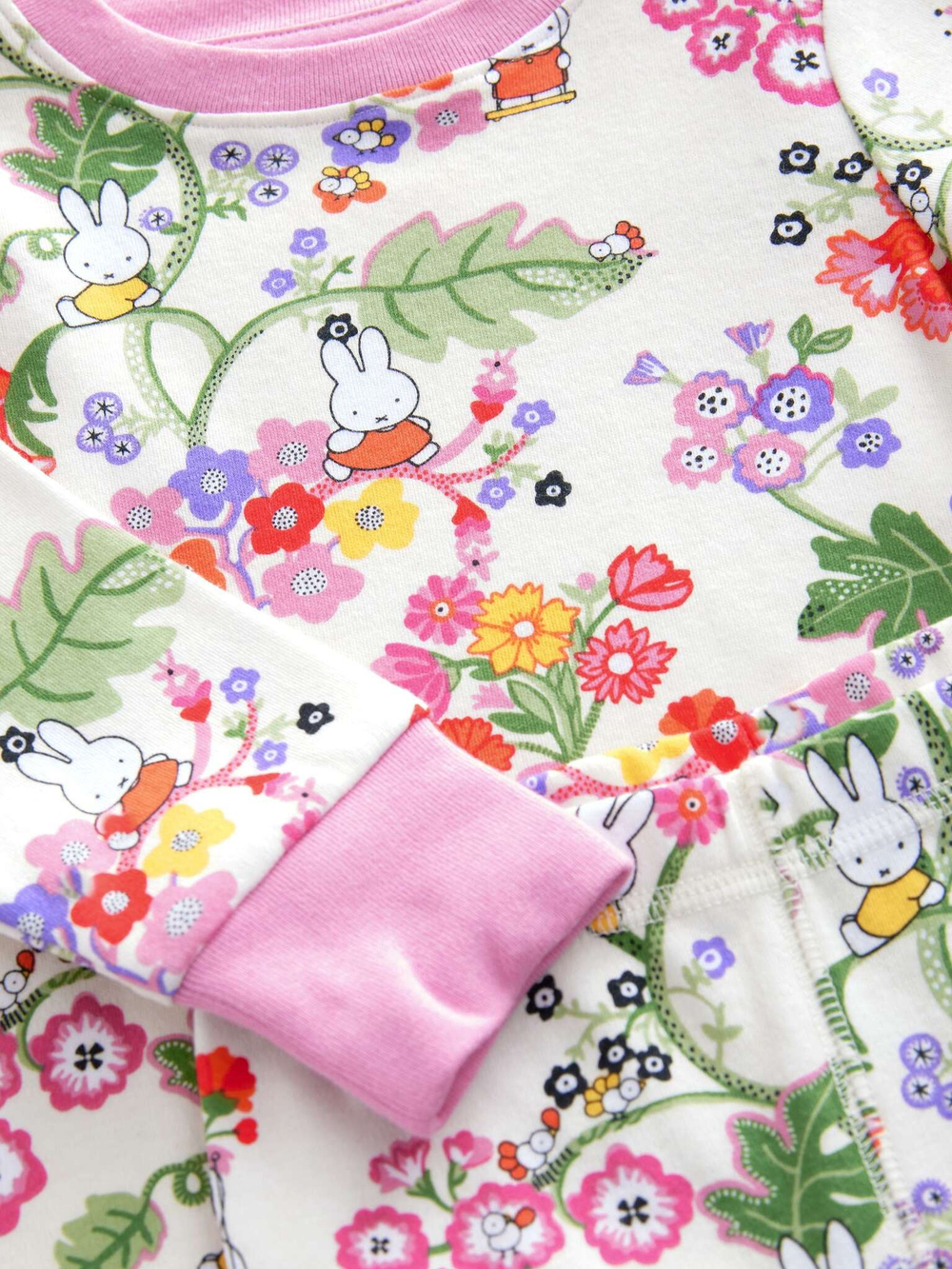 Пижама для девочки Next AH6-485, Белый, Розовый