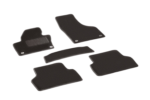 Ворсовые коврики LUX для Volkswagen Tiguan 2010-2017, Seintex.82741