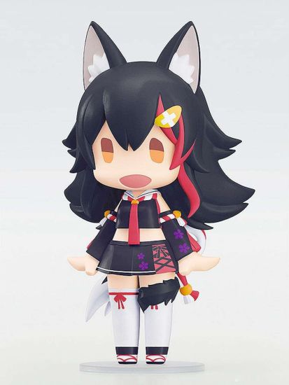 Фигурка Аниме HELLO! GOOD SMILE Hololive Ookami Mio 11см 4580590193086 / Фигурка по образу вертуальной блогерши "Хололайв", Ооками Мио