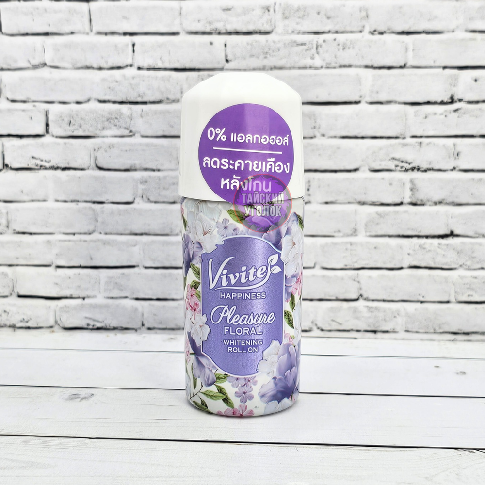 Шариковый дезодорант VIVITE Pleasure Floral 40 мл