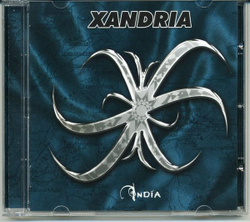 XANDRIA India 2005, gothic metal, женский вокал, музыкальный компакт диск