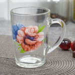 Кружка "Капучино" Анемоны 300мл