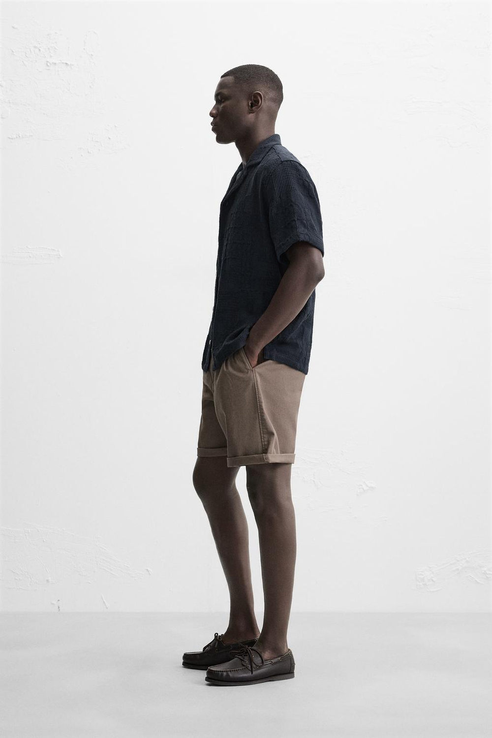 Жаккардовая рубашка relaxed fit
