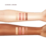 Палетка для лица Charlotte Tilbury Glowgasm Face Plette 4 Skin & Eye Gilding Highlighters Light/Medium