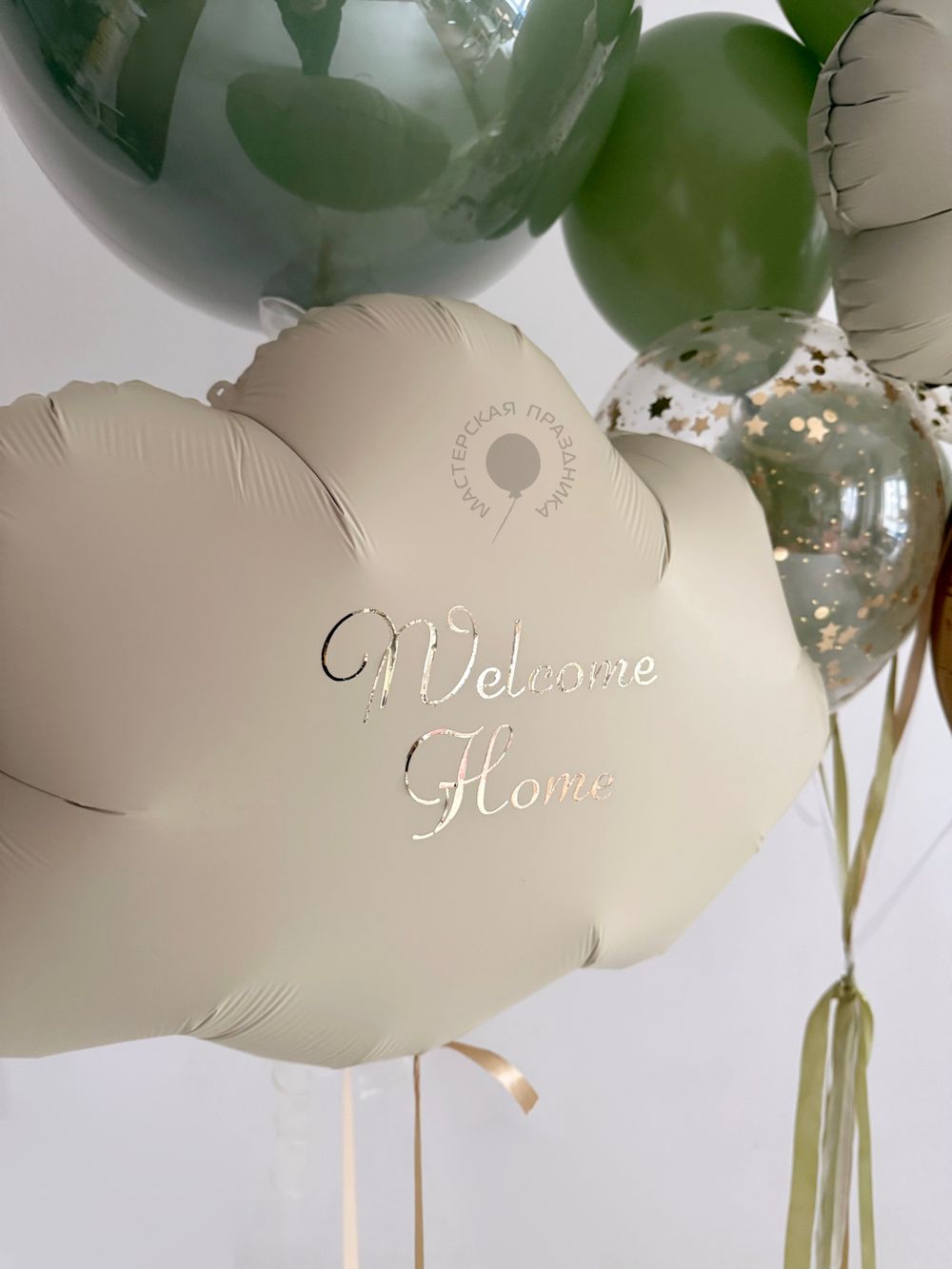 Воздушные шары на выписку мальчика №8869  Изображение2