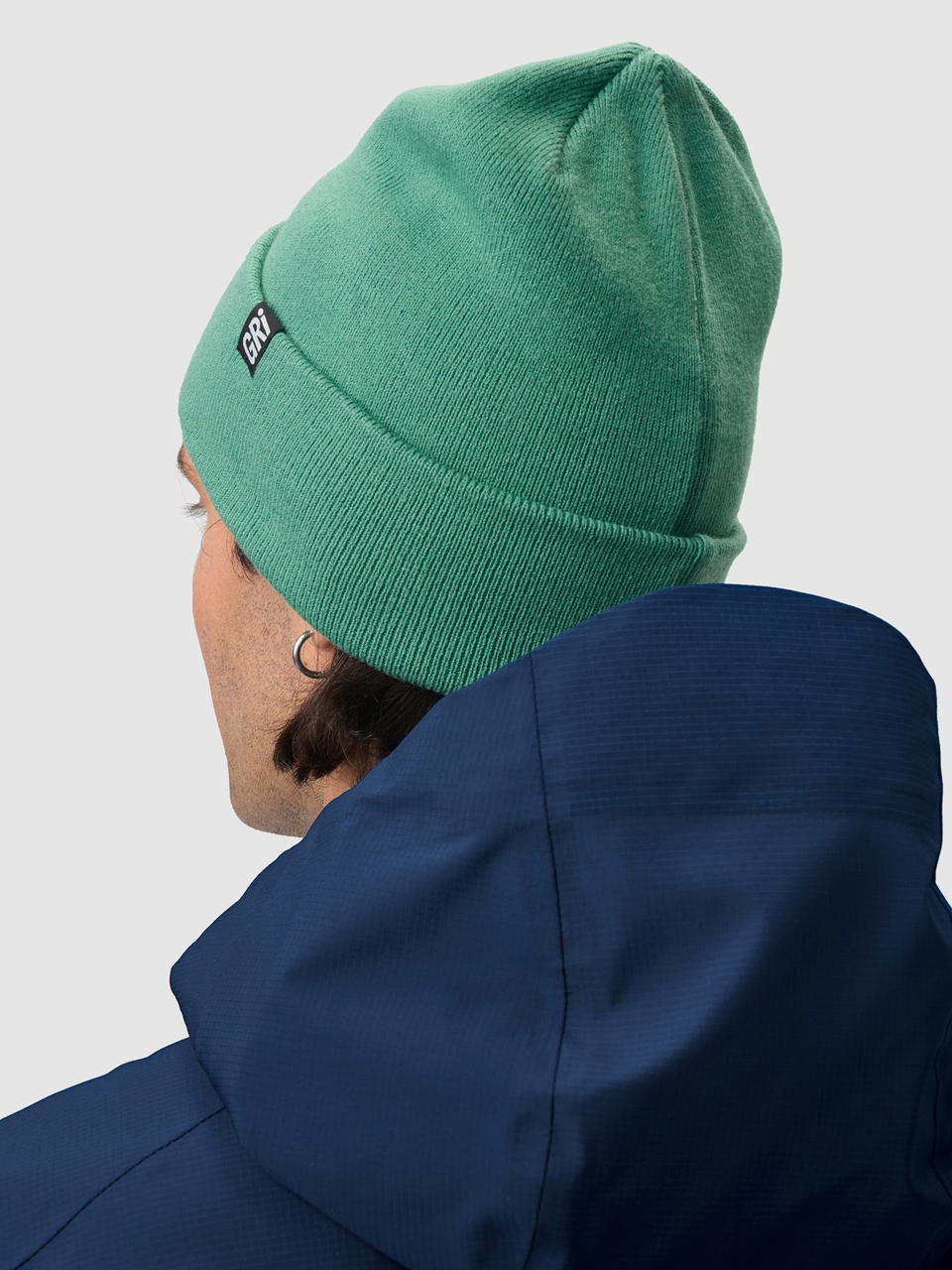 Шапка унисекс Норд зеленая