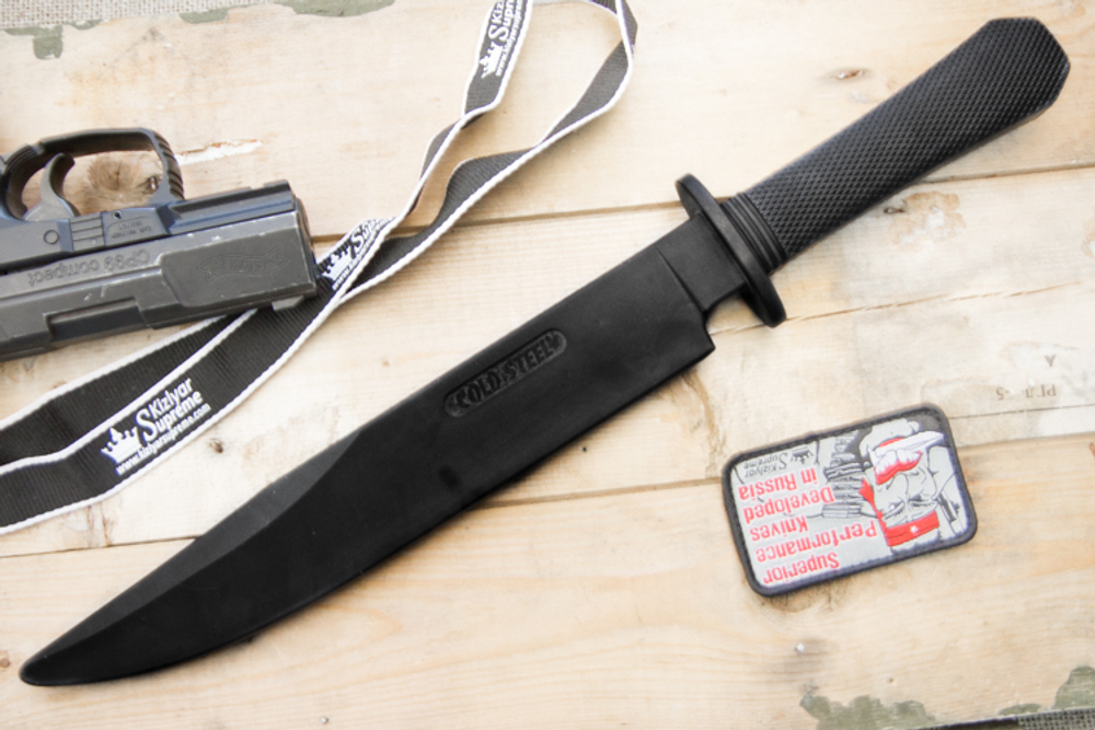 Тренировочный нож Rubber Training Laredo Bowie 92R16CCB 00044134