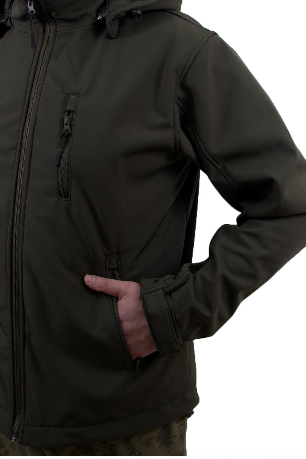 Куртка Сити софтшелл олива