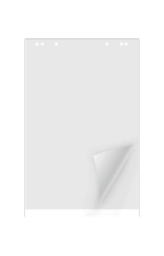 Блокнот для флипчарта Silwerhof, 60х90 см, 20 листов, БЕЛЫЙ