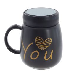 GAEM Набор из 2-х кружек с крышкой, 500 мл, L12 W9 H12 см