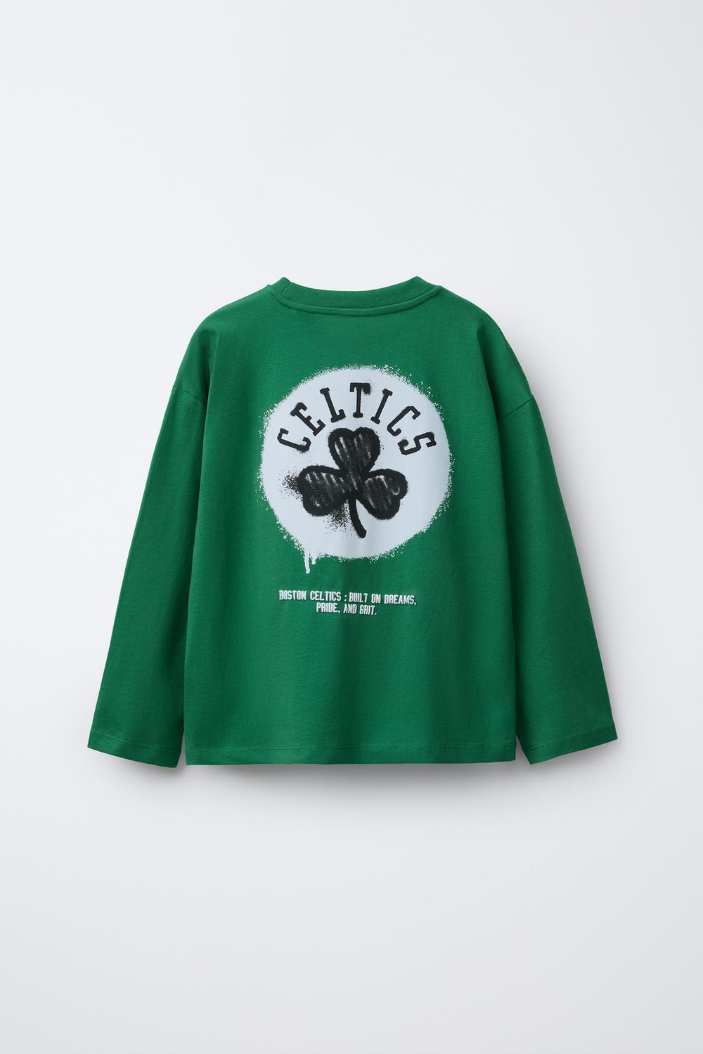 ZARA ЛОНГСЛИВ CELTICS NBA, ЗЕЛЕНЫЙ