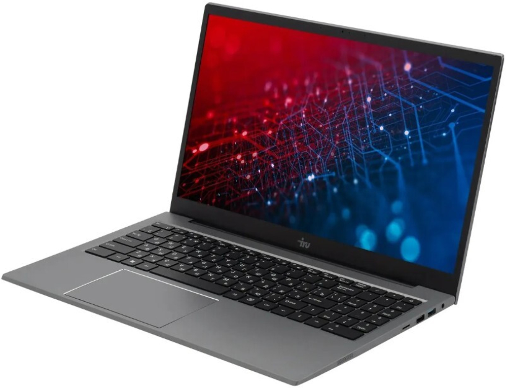 Ноутбук  iRu Planio 15INPR 15.6 ", Intel N, 16 Гб RAM, 512 Гб SSD, UHD Graphics, Серый