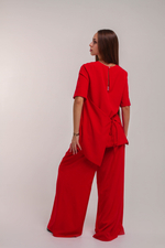 БЛУЗКА AVRORA. PROF красная