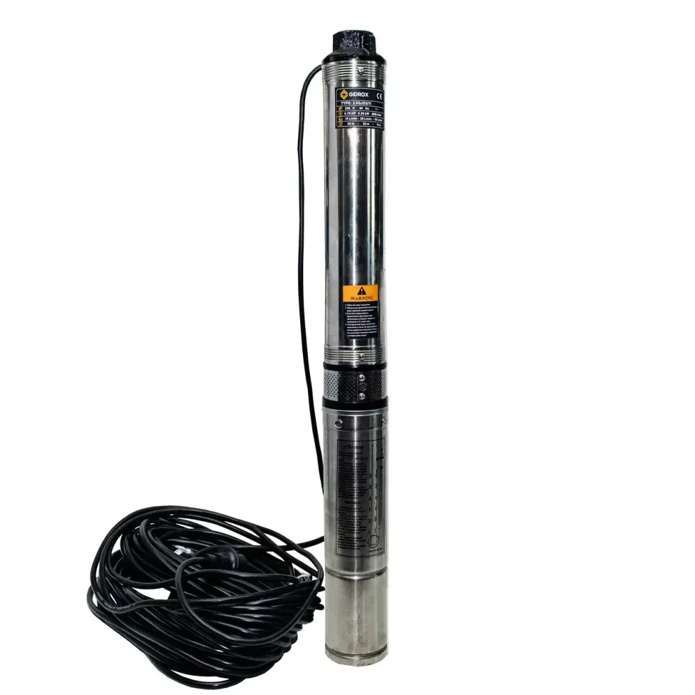 Насос погружной GIDROX 3QJD3/21 (60/85) кабель 40м