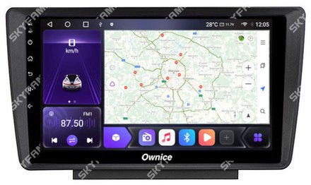 Магнитола для Skoda Octavia A5 2004-2013, Yeti 2009-2018 (Swing/Bolero) - Carmedia SF-9920 QLed, Android 10/12, ТОП процессор, CarPlay, SIM-слот