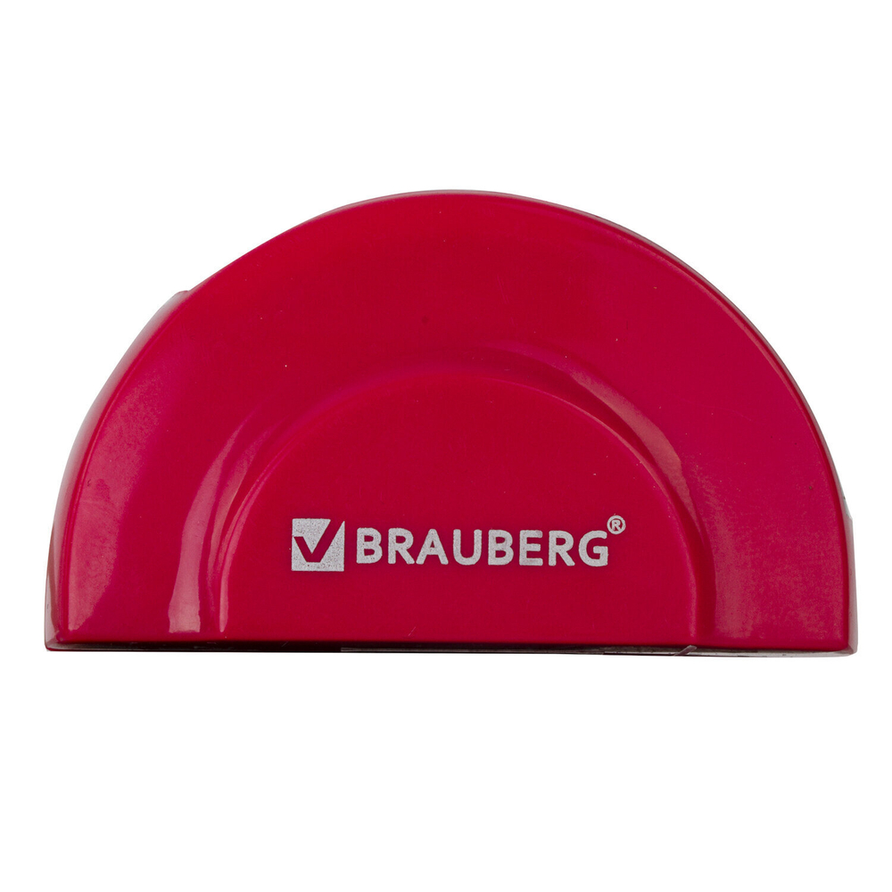 Точилка BRAUBERG "Roll" с контейнером пластиковая корпус ассорти (24 штуки в упаковке)