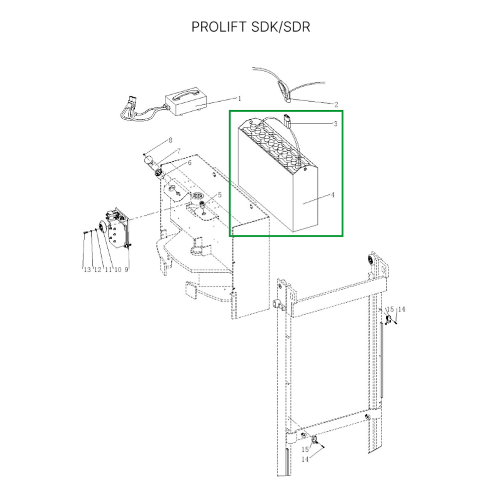Аккумуляторная батарея 24В 150 Ач Li-ion