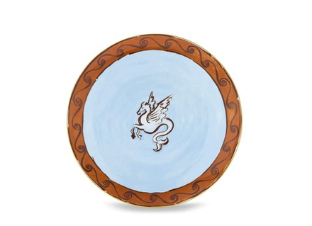 Блюдо круглое IL Viaggio Di Nettuno Terracotta (33 см)