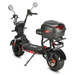 Электроскутер WHITE SIBERIA MINI R 3.0 60V BLACK (Чёрный)