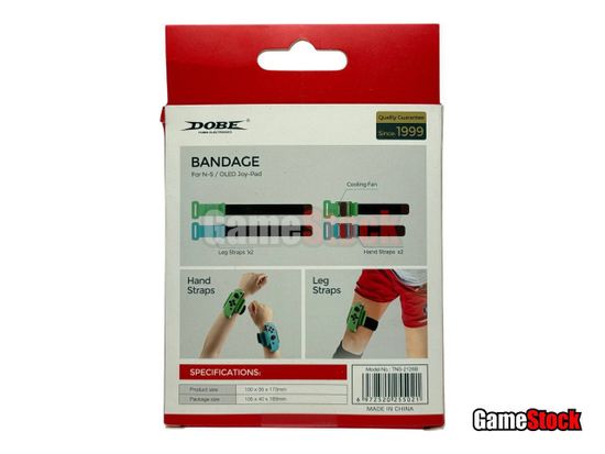 Ремень-держатель для контроллеров Nintendo Switch / Switch Oled Joy-Pad (Dobe TNS-2126B) Hands + Legs