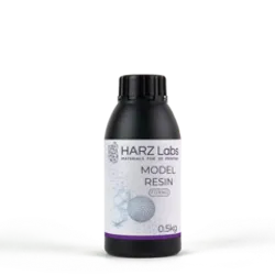 Фотография — Фотополимер HARZ Labs Model Resin Form2, прозрачный (0,5 кг)