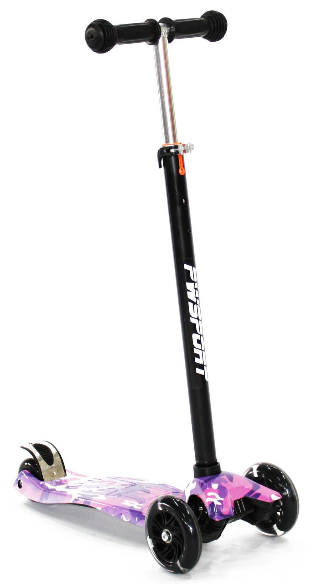 Трехколесный самокат PWSport Print Flash