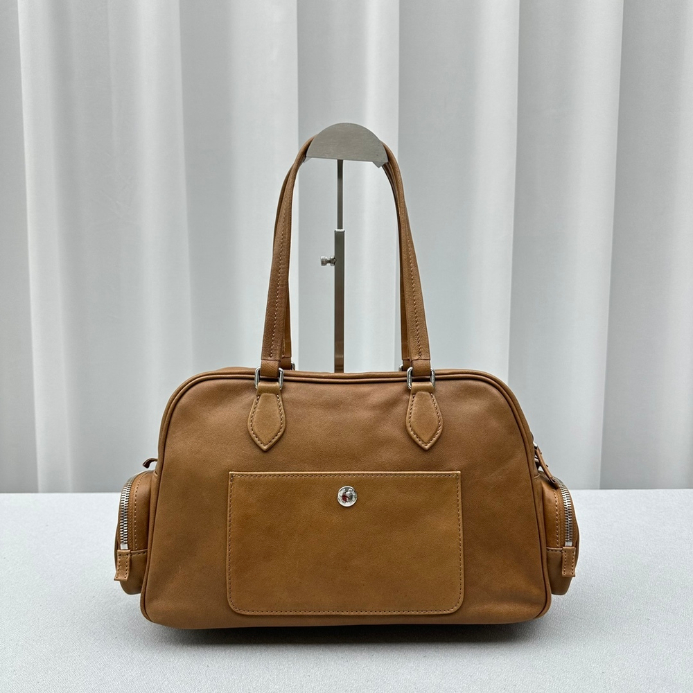 Miu Miu Leather Top Handle Bag 32 cm