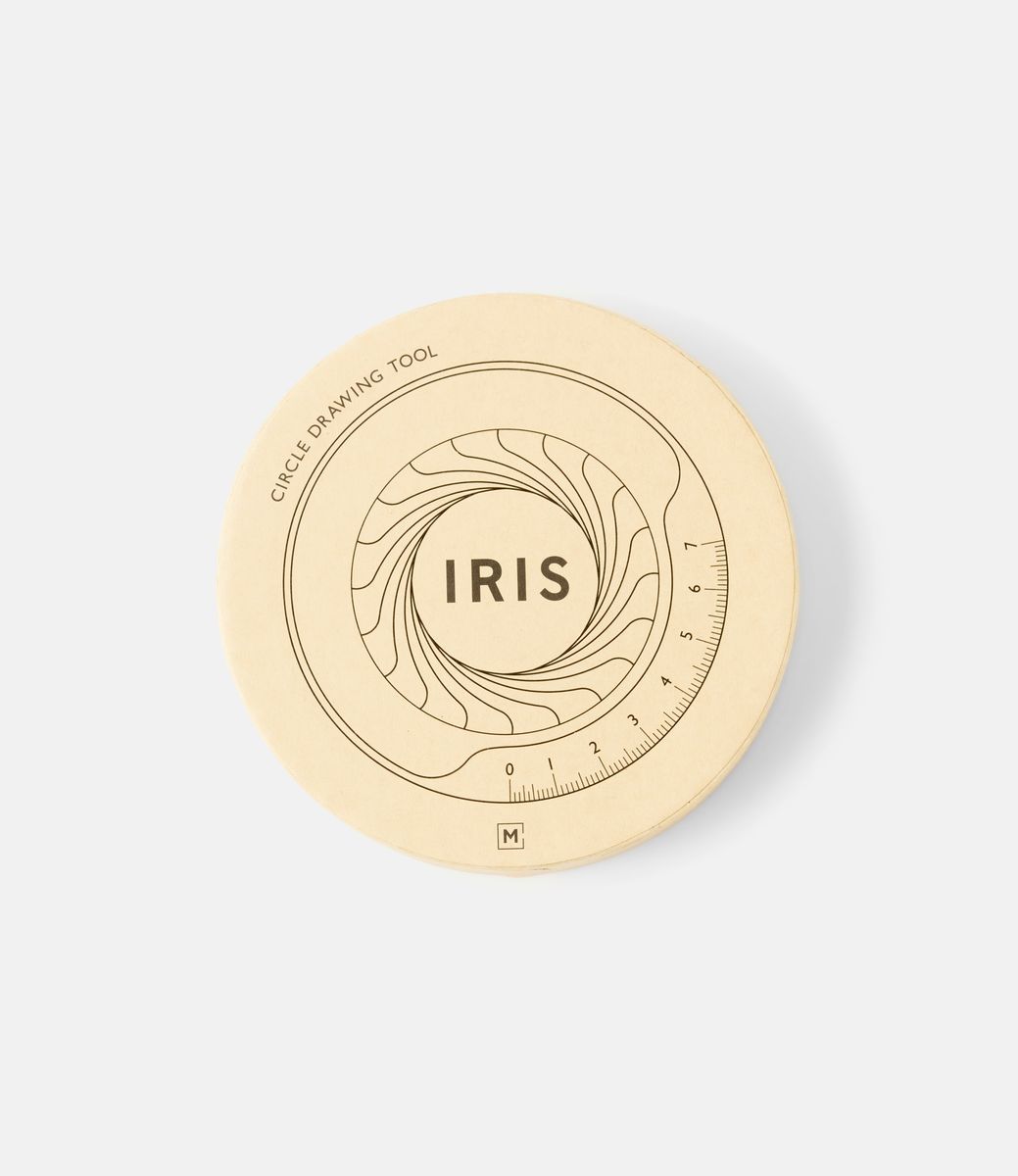 Makers Cabinet Iris — апертурный циркуль из латуни