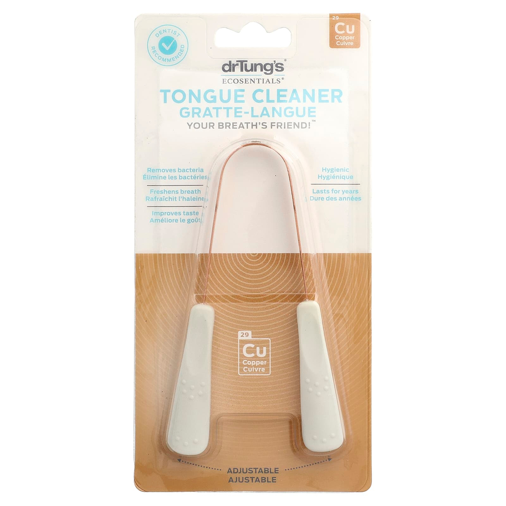 Dr. Tung's, Ecosentials™, медный очиститель для языка, 1 шт.