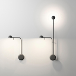 Wall design lamp  Pin 1680 by Vibia (Black)