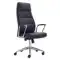 Кресло BRABIX PREMIUM "Adept EX-752", синхромеханизм, алюминий, экокожа, черное, 532930
