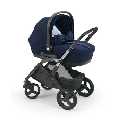Детская коляска CAM Dinamico Elite UP 3 в 1 (синий)