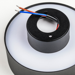 215947 Светильник ACUTO LED up 6W+down 18W 1920LM 120G ЧЕРНЫЙ 4000K