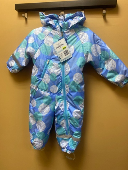 Комбинезон демисезонный "Кроха" Пионы