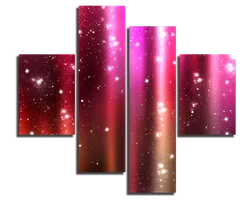 Модульная картина "Мерцание"