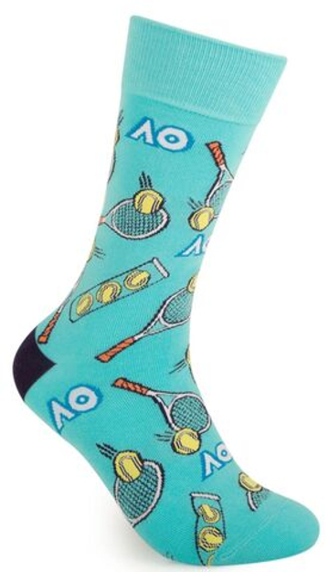 Теннисные носки Australian Open Tennis Time Cotton 1P - небесный