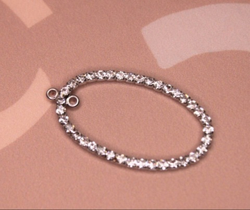 Коннектор овал блеск 21х35 мм