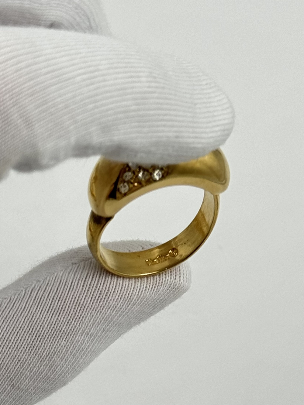 Кольцо с кристаллами Christian Dior