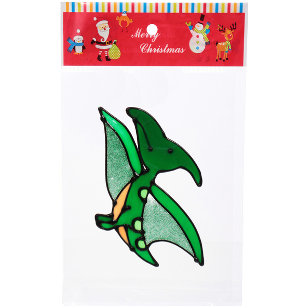 Наклейка на стекло «Полёт дракона» 15*20 см