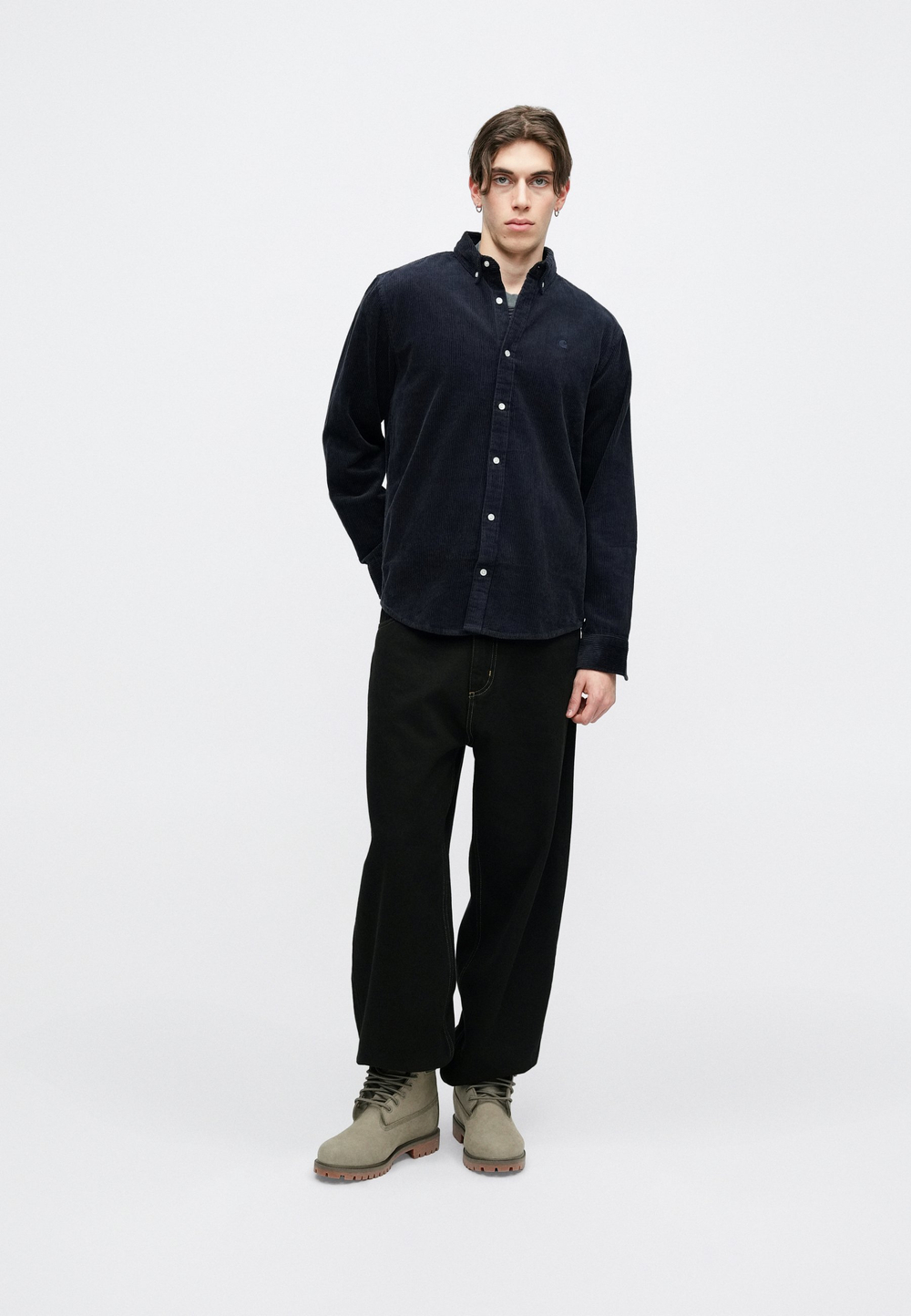 Carhartt WIP MADISON - Рубашка - Синий