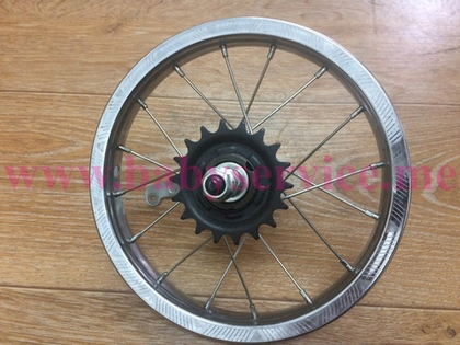 Диск задний 12