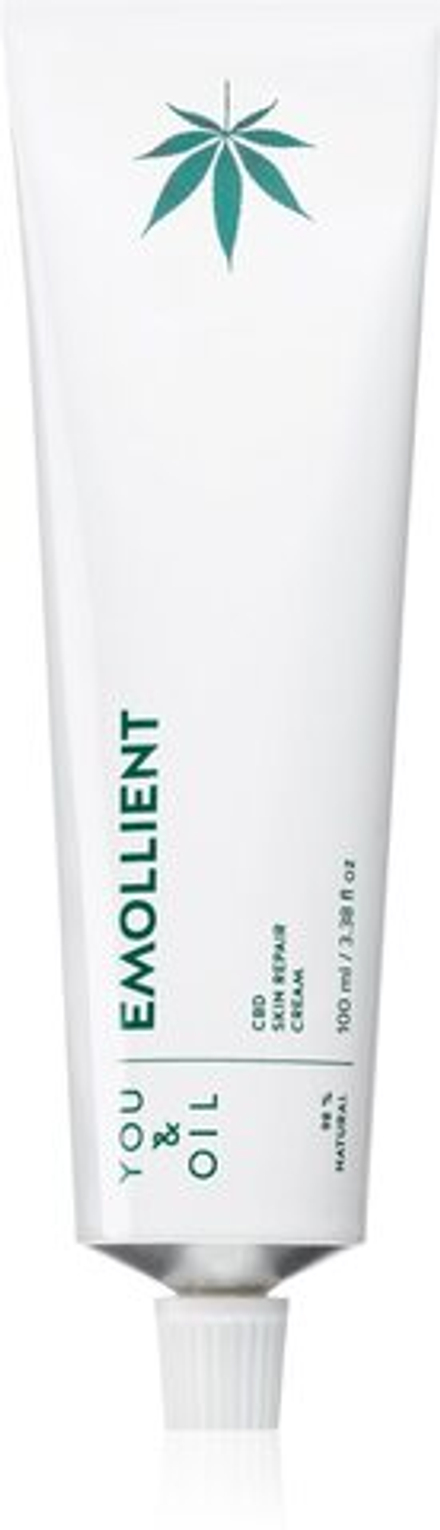 You&Oil CBD (5%) Emollient - смягчающий крем для проблемных, сухих мест /   100  ml  / GTIN 4779035861127