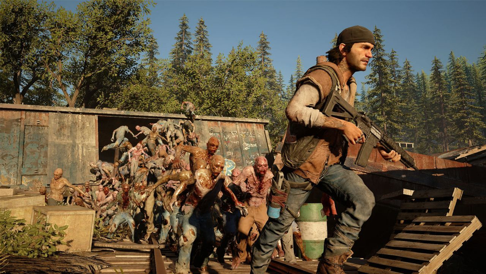 Days Gone (Жизнь после) (диск для PS4, полностью на русском языке) (обложка на русском языке)